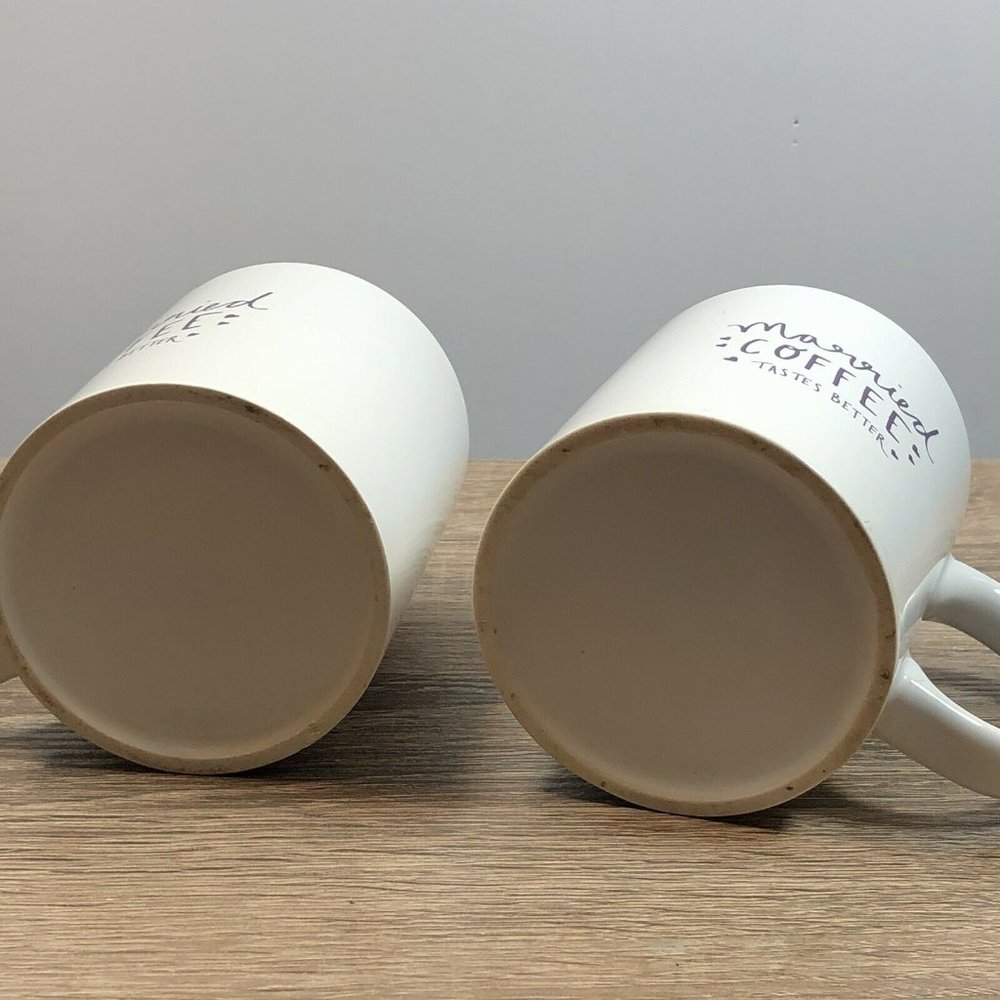 Bed Bath Beyond 2 Married coffee taste better Cups - Picture 5 of 9